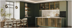 Made-to-Measure Glass Cabinet Doors: Styles Finishes and Design Ideas
