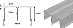 Steel Framed Sliding Wardrobe Doors