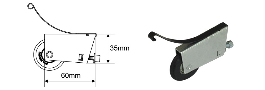 Aluminium running gear dimensions