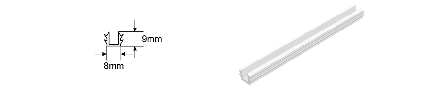 Aluminium rubber gasket dimensions