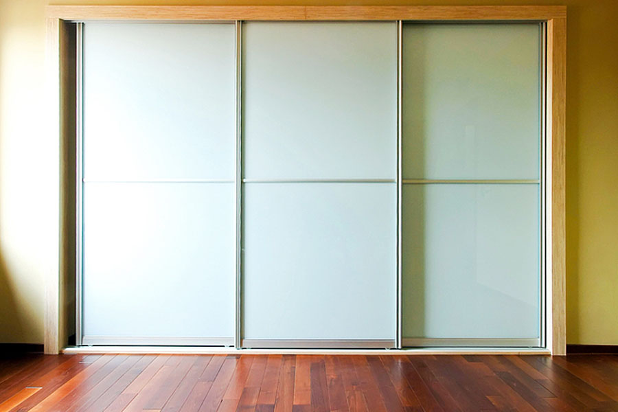 Installing sliding doors onto different surfaces