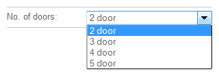 Number of doors required